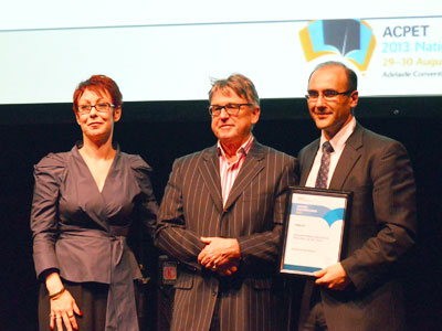 International Provider of the Year 2013 Winner ACPET